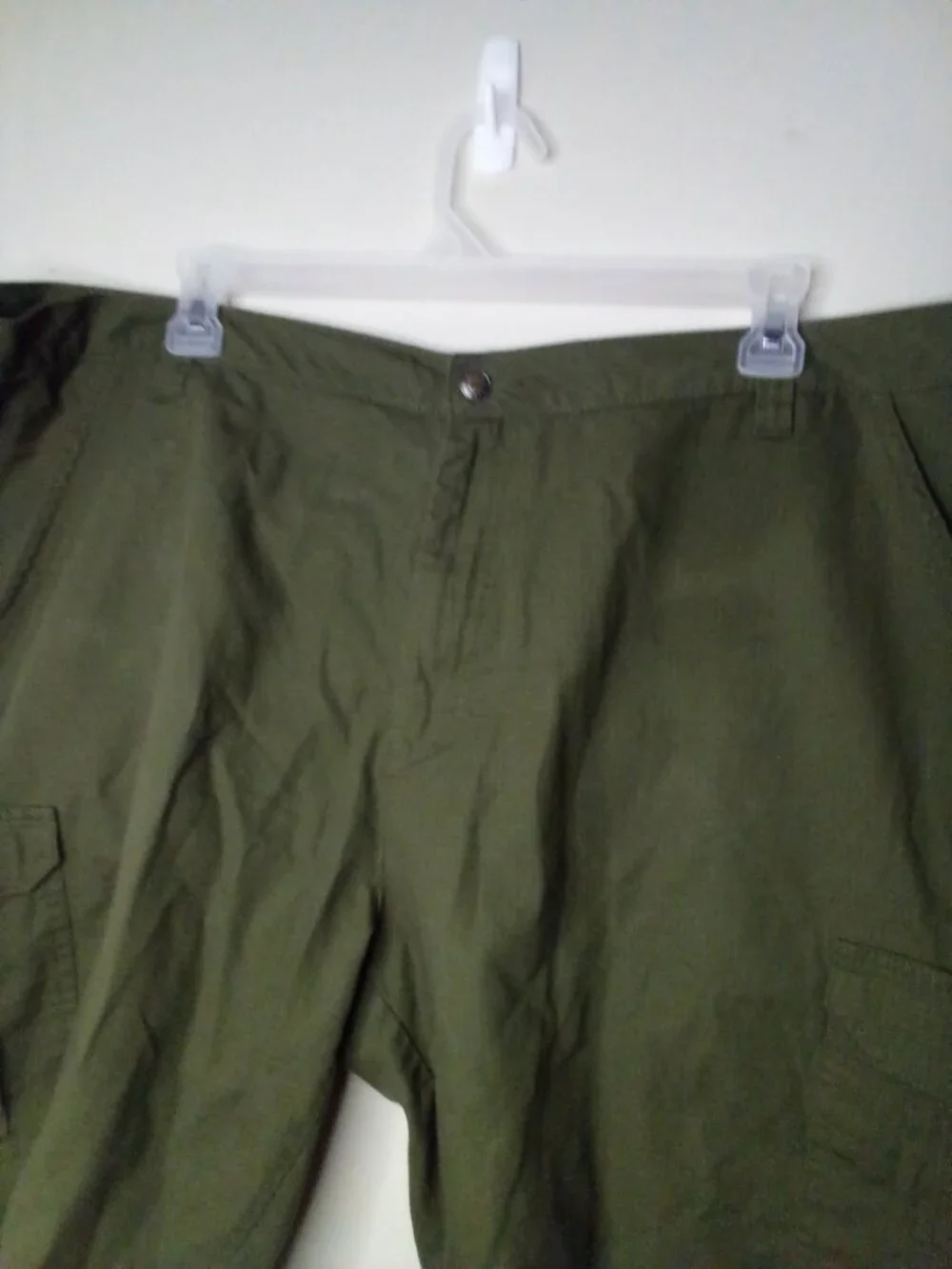 Red Head Cargo Shorts Men 50 Outdoor Hiking Casual Green